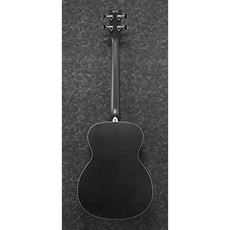 Ibanez PCBE14MH-WK, Akustik-Elektrik Bass Grand Concert mit Okoume Decke und Wettered Black Finish, 20 Bünde, AEQ-2T Preamp mit Stimmgerät – Bild 2