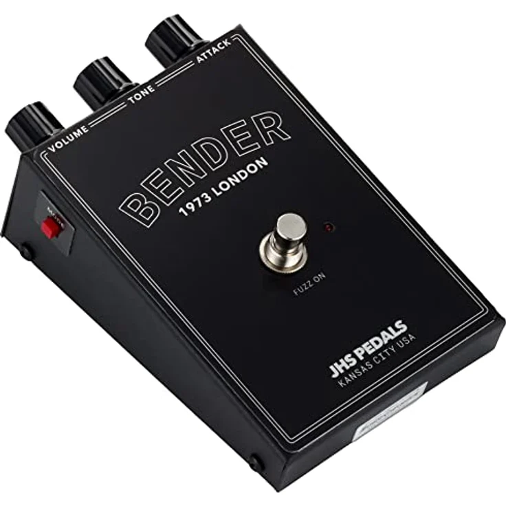 JHS Pedals Bender - Fuzz, Effektpedal der 'Legends Of Fuzz' Serie mit flexiblem Klangregelung und schaltbarem Gain-Modus, True Bypass – Bild 4