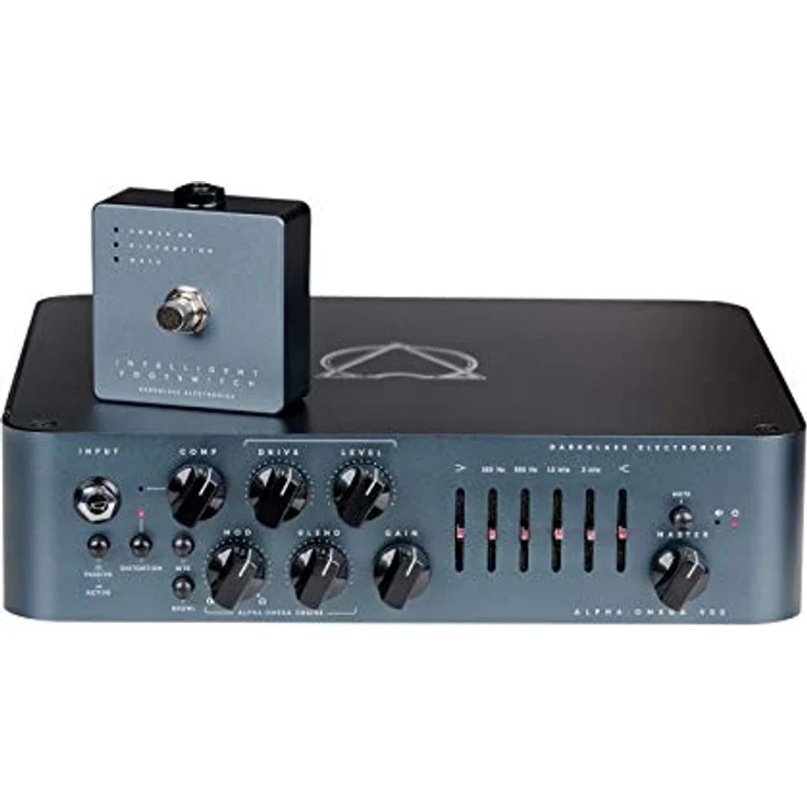 Darkglass Alpha·Omega 900, Transistor Bassverstärker mit Dual-Drive Engine, 900 Watt, inkl. Intelligent Footswitch, made in Finland – Bild 3