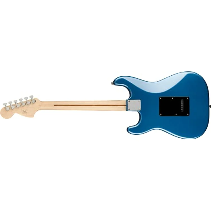 Squier Affinity Stratocaster MN LPB, E-Gitarre mit Pappel-Korpus, Ahorn-Hals, 3 Keramik Single Coil Tonabnehmer, Lake Placid Blue – Bild 3