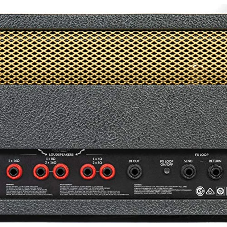Marshall Studio Vintage SV20H, Röhren-Gitarren-Topteil mit 20 Watt und DI Out, schwarz – Bild 6