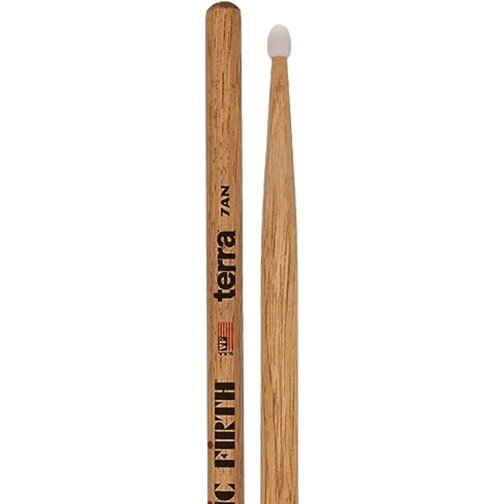 Vic Firth 7AN Terra Series, Drumsticks aus Hickory mit Nylon Tipp, 394 mm lang, 13,7 mm Durchmesser, einzigartiges Beizverfahren – Bild 4