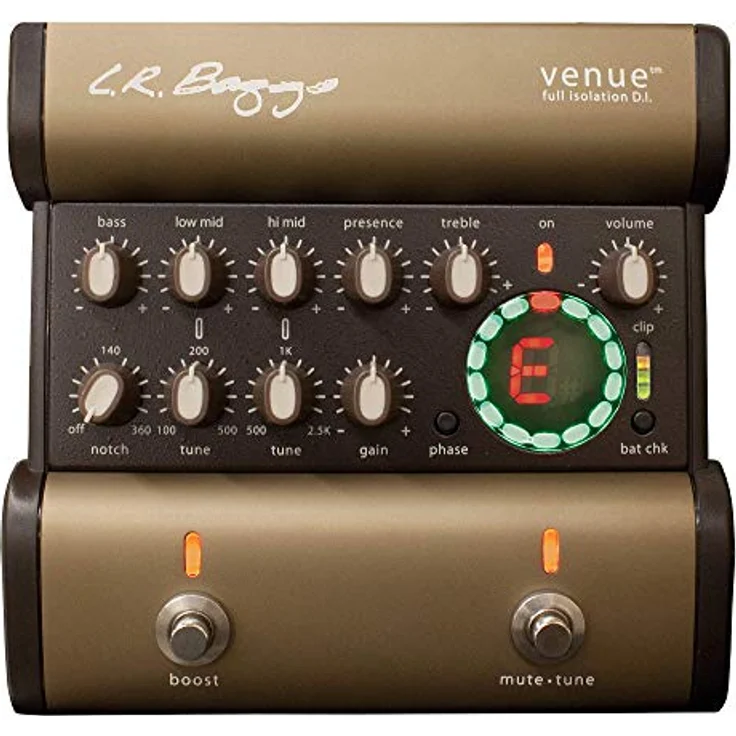 L.R.Baggs Venue DI Pedal, Pedal Preamp und DI-Box mit 5-Band EQ, Notch Filter und Phase Switch – Bild 1