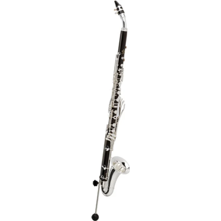 Buffet Crampon BC1503-2-0 Alto Clarinet, Alt-Klarinette in Eb aus ungebeiztem Grenadillholz mit Neusilbermechanik, inkl. Zubehör und Koffer