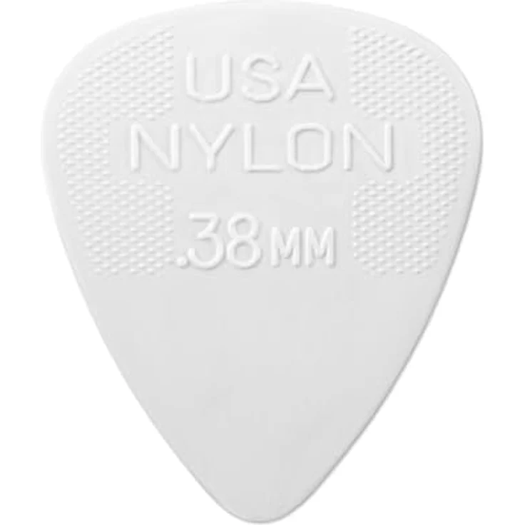 Dunlop Nylon Standard Pick .38 mm, Plektrum Pack mit 72 Stück, warmen Sound und Flexibilität – Bild 1