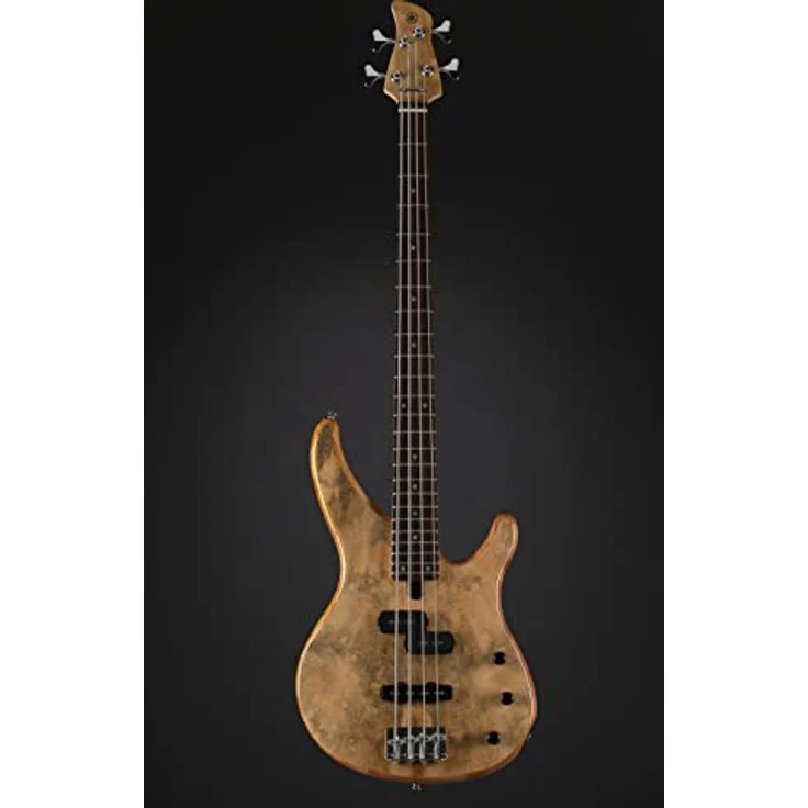 Yamaha E-Bass, Bassgitarre mit Mangoholz-deckel, Natural Finish – Bild 2