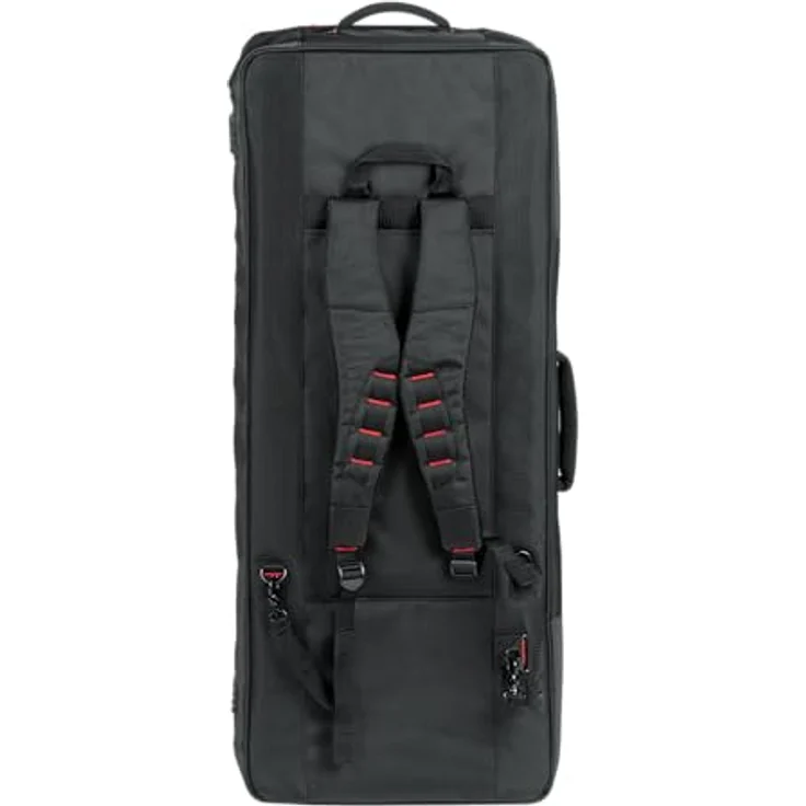 Gator G-PG-61 Keyboardtasche, Pro-Go Serie, für 61 Tasten Keyboards, wasserabweisend, stark gepolstert, mit Rucksackgarnitur und Zubehörtasche – Bild 7