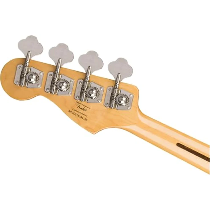 Squier CV 70s Jazz Bass MN, E-Bass mit Pappel Korpus, Ahorn Hals und 3-Color Sunburst Finish – Bild 7