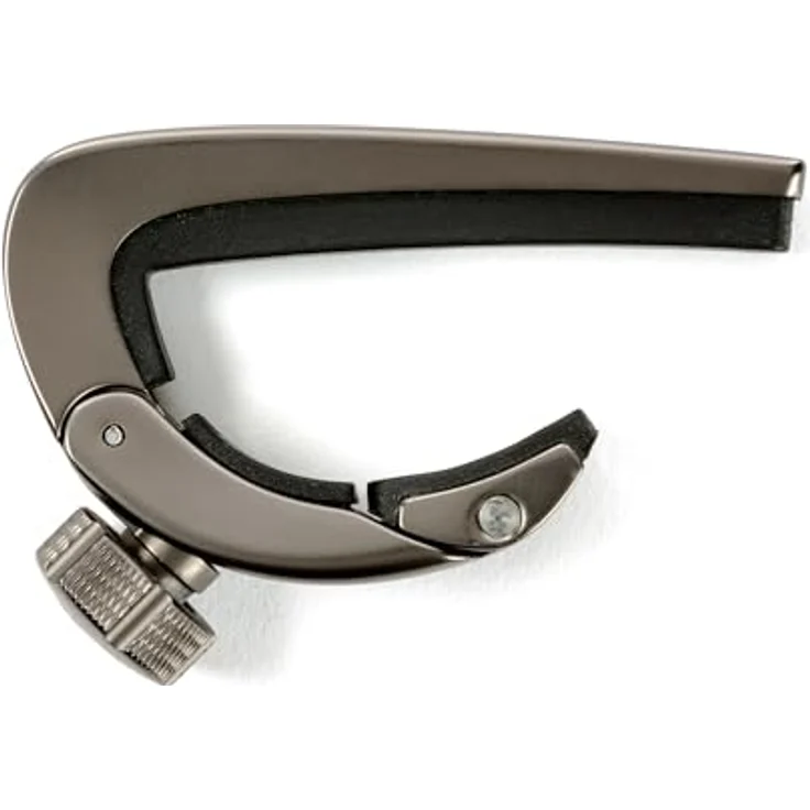 Dunlop Pivot Capo GM, Kapodaster in Gun Metal mit gleichmäßiger Spannung und präziser Intonation – Bild 1
