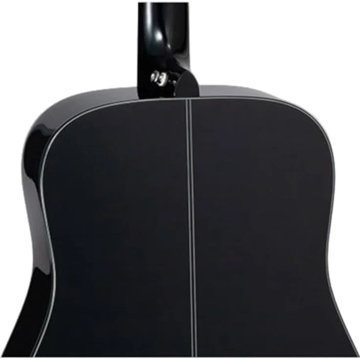 Takamine GD30 B, Dreadnought-Western-Gitarre mit massiver Fichtendecke, Mahagonikorpus, Hochglanz Schwarz – Bild 6