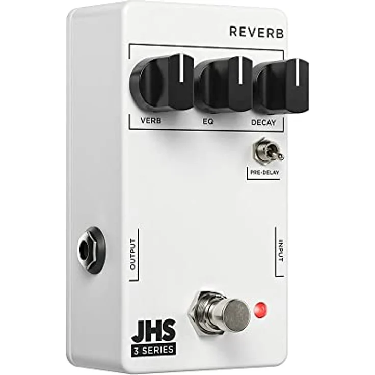 JHS Pedals 3 Series Reverb, Reverb Effektpedal mit True Bypass und Pre-Delay, Metallgehäuse, hergestellt in den USA – Bild 1
