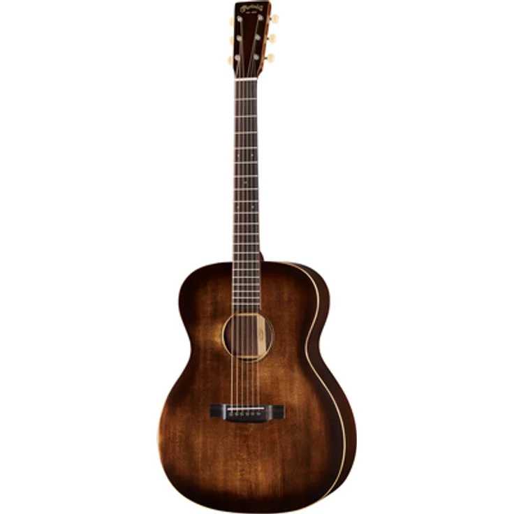Martin Guitar 000-16 StreetMaster, Auditorium Westerngitarre mit Adirondack Fichte Decke und Palisander Boden, Natural, inkl. Gigbag