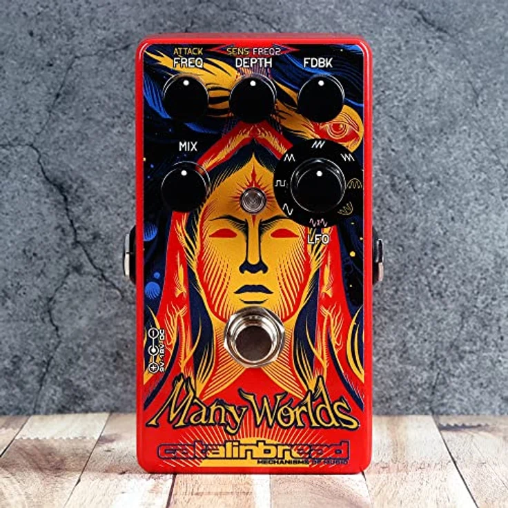 Catalinbread Many Worlds, Achtstufiger Phaser für E-Gitarre mit 8 wählbaren Phasenkontrollparametern und 6 LFOs, True Bypass – Bild 2