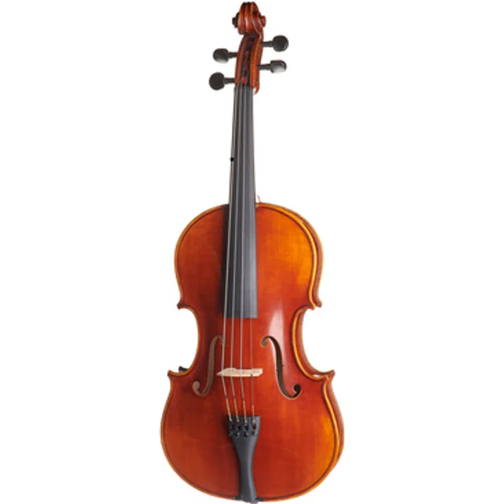 Gewa Maestro 6 Viola 15,5'', massive Fichten- und Ahornkonstruktion, Ebenholz-Griffbrett, kastanienbraune Lackierung, Thomastik Dominant Besaitung