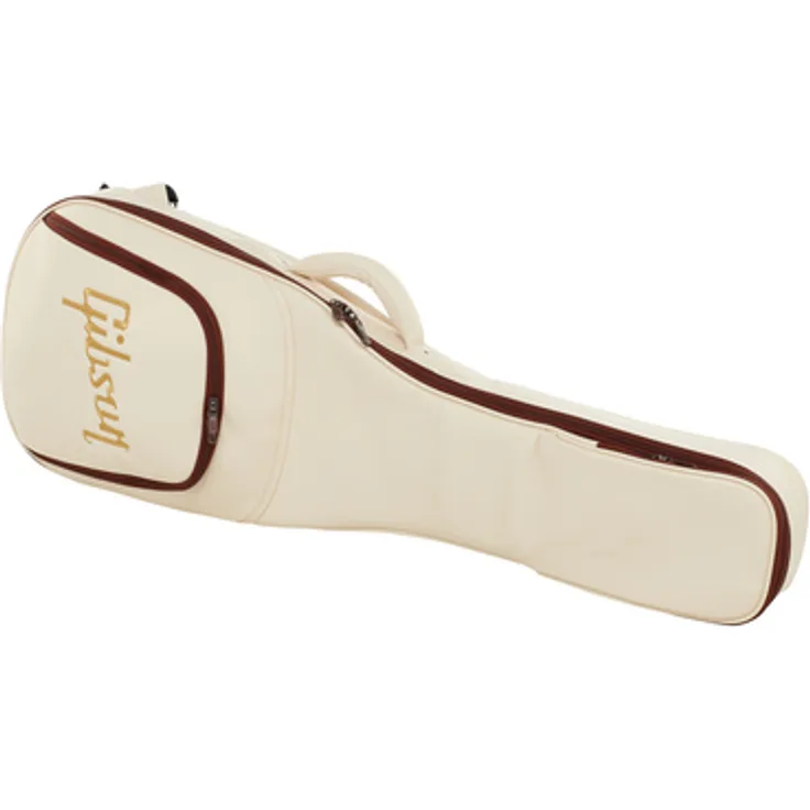 Gibson Premium Soft Case Cream, E-Gitarre Softcase für Les Paul und SG Modelle, gepolsterte Tragegurte, Farbe: Cream