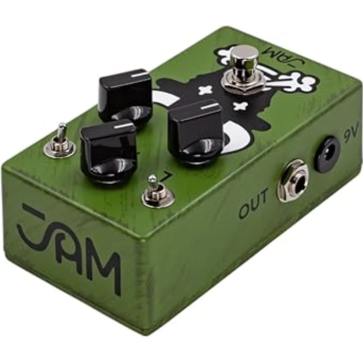 JAM pedals Octaurus Octafuzz, Effektpedal für E-Gitarre mit intuitivem Layout, Gain-, Level- und Tone-Regler, Mid-Scooped- und Full-Range-Voicing, symmetrisches und asymmetrisches Clipping, True Bypass – Bild 4