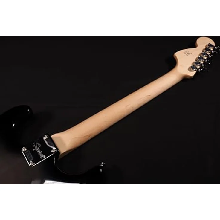 Squier Affinity Strat FM HSSBB, E-Gitarre mit geflammter Ahorn-Decke, 1 Humbucker und 2 Single Coils, Black Burst – Bild 2