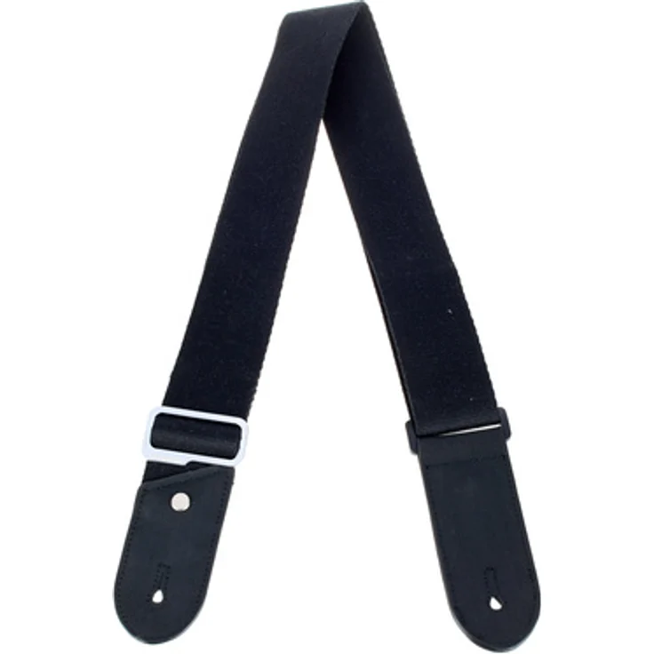 Mono Cases The Doolittle Strap Black, Gitarrengurt aus verstärkter Baumwolle, verstellbar von 876 bis 1473 mm, schwarz