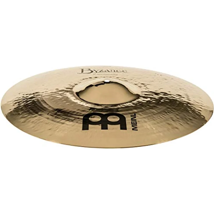 Meinl 22" Byzance Heavy Hammered Ride, Schlagzeugbecken aus B20 Bronze, brillantes Finish, schwer und anschlagbetont, ideal für härtere Musikstile – Bild 3