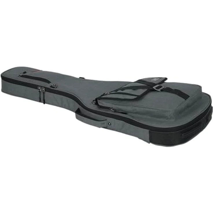 Gator Transit Series Bass Bag GR, Tasche für E-Bässe mit 20 mm Polsterung, grau – Bild 10