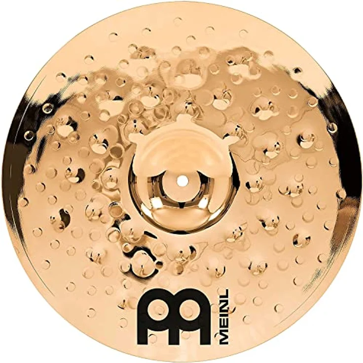 Meinl Cymbals Classics Custom Extreme Metal Crash, 16 Zoll (40,64cm), B12 Bronze mit brillantem Finish, starke Attack und kurze Sustain – Bild 2