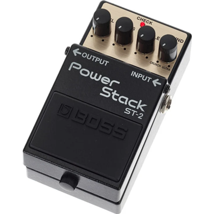Boss ST-2 Power Stack, Overdrive-Pedal der Legend Serie mit klassischem British Sound der 60er und 70er Jahre