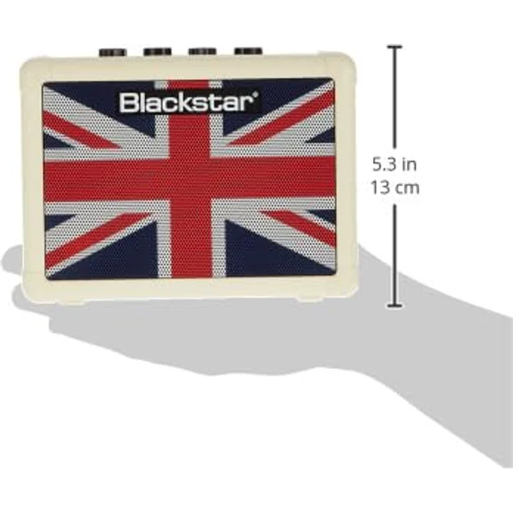 Blackstar Guit Fly 3, batteriebetriebener E-Gitarren-Verstärker mit Union Jack Design – Bild 4