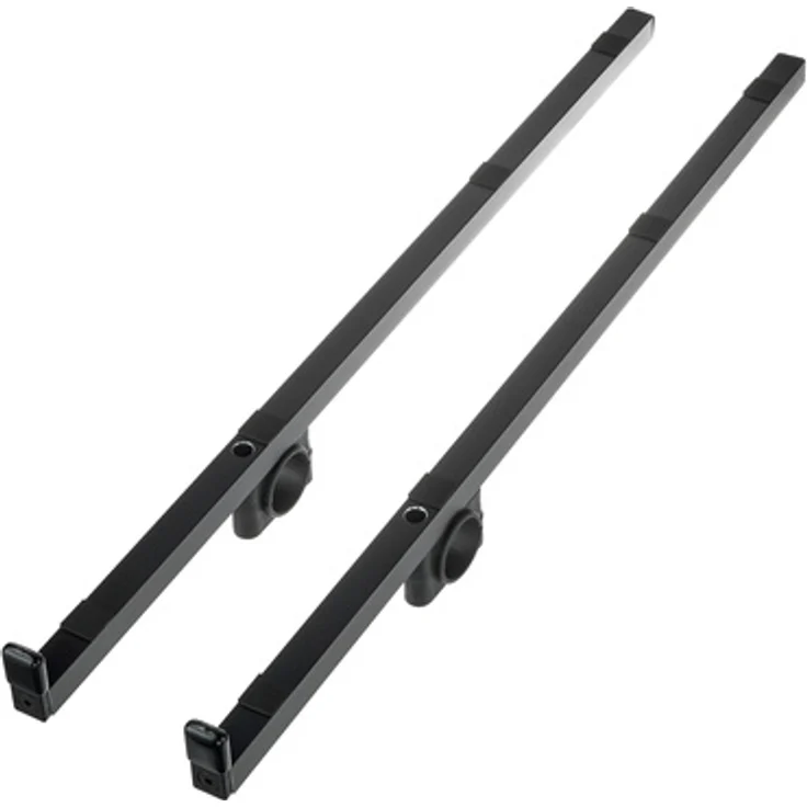 Jaspers Holders 70B, Keyboard-Ständer aus schwarz pulverbeschichtetem Aluminium, 70 cm, belastbar bis 15 kg, erweiterbar auf 40 kg