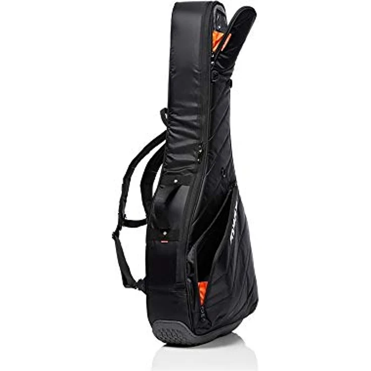 Mono Cases Vertigo Acoustic Guitar M80-VAD-BLK, Gitarrentasche für Dreadnought und Archtop, wasserabweisendes Sharkskin Nylon, 20 mm Polsterung, schwarz – Bild 5
