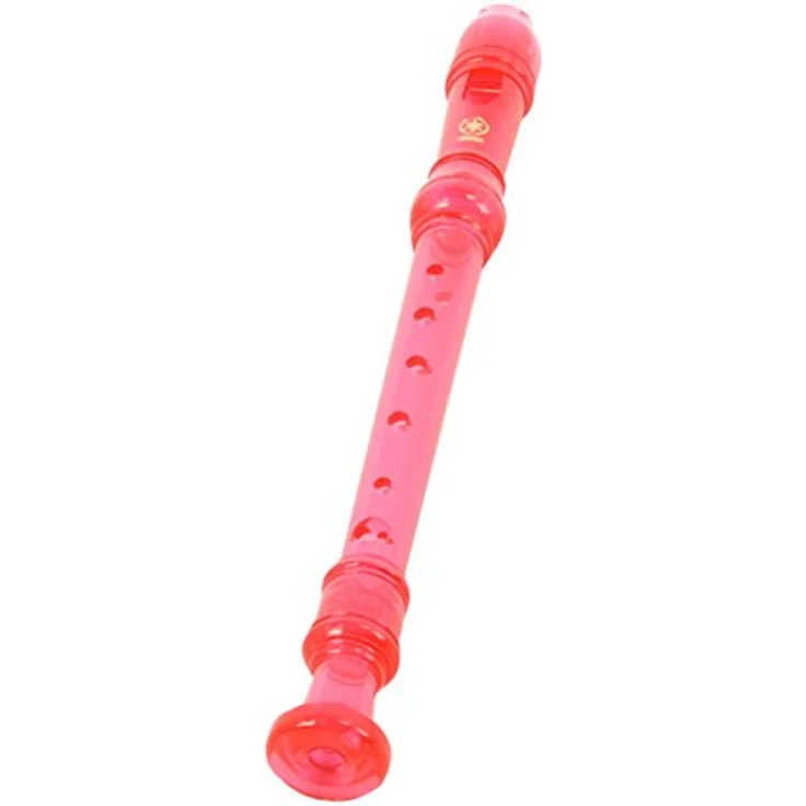 Yamaha YRS-20 GP Soprano Recorder, deutsche Griffweise, ABS-Kunststoff, transparent pink, a1 = 442 Hz, inkl. Tasche – Bild 3