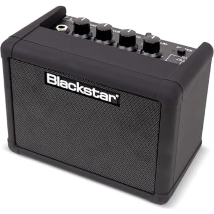 Blackstar Fly 3 Bluetooth Charge, Mini E-Gitarre Verstärker mit 3 Watt, wiederaufladbar über USB-C, bis zu 18 Stunden Laufzeit, 2 Kanäle, patentiertes ISF und digitaler Delay-Effekt – Bild 2