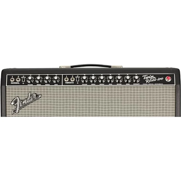 Fender Tone Master Twin Reverb, Digitaler E-Gitarren Combo mit 200 Watt, 2x 12" Jensen N-12K Lautsprechern, inkl. 2-Fach Fußschalter und Dustcover – Bild 4