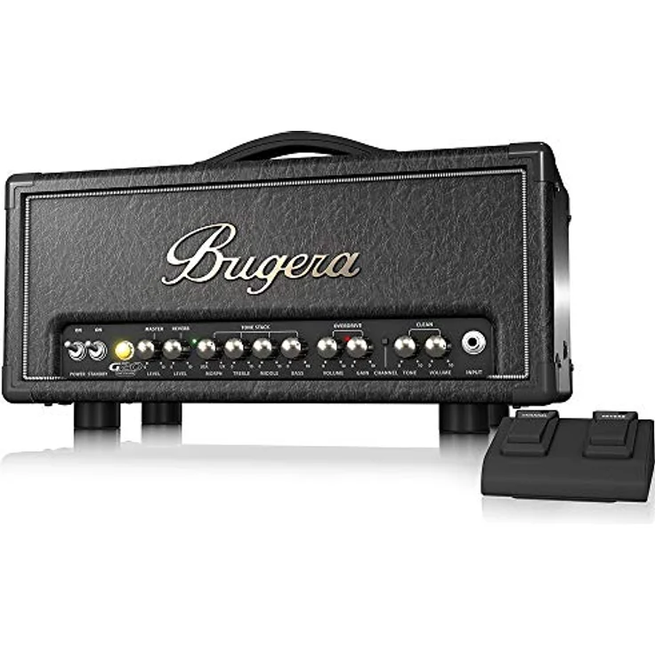 Bugera G20 Infinium Head, Vollröhren E-Gitarren Topteil mit 20 Watt, 2 Kanälen, INFINIUM Technologie und Fußschalter – Bild 5