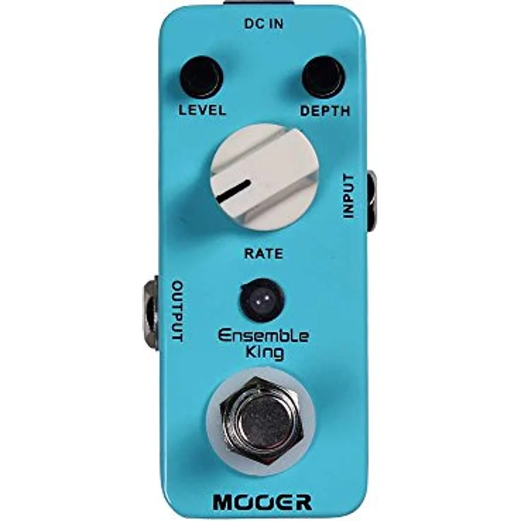 Mooer Ensemble King, E-Gitarren-Chorus Effektgerät mit Rate-, Level- und Depth-Reglern, True Bypass, 9V DC, kompakte Bauweise – Bild 2