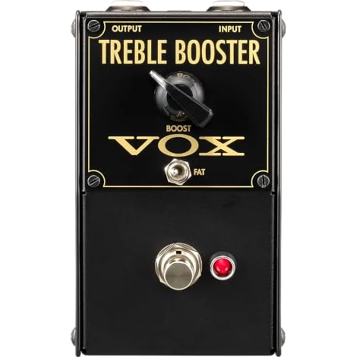 Vox VFZ-1 Fuzz, Gitarren-Effektpedal mit Vintage Distortion/Fuzz, schwarz