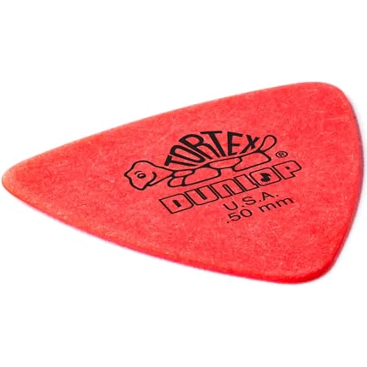 Dunlop Tortex Triangle Pick .50 mm, Plektrum Pack mit 72 Stück, strapazierfähig und flexibel – Bild 2