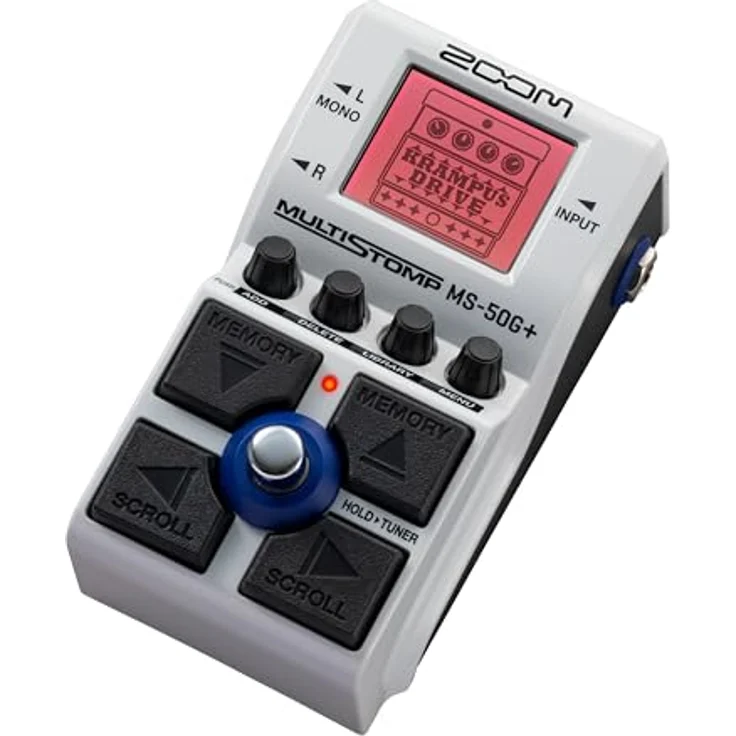 Zoom MS-50G+ MultiStomp Gitarren-Effektpedal mit 100 Effekten, speicherbare Effektketten und robustem Metallgehäuse – Bild 5