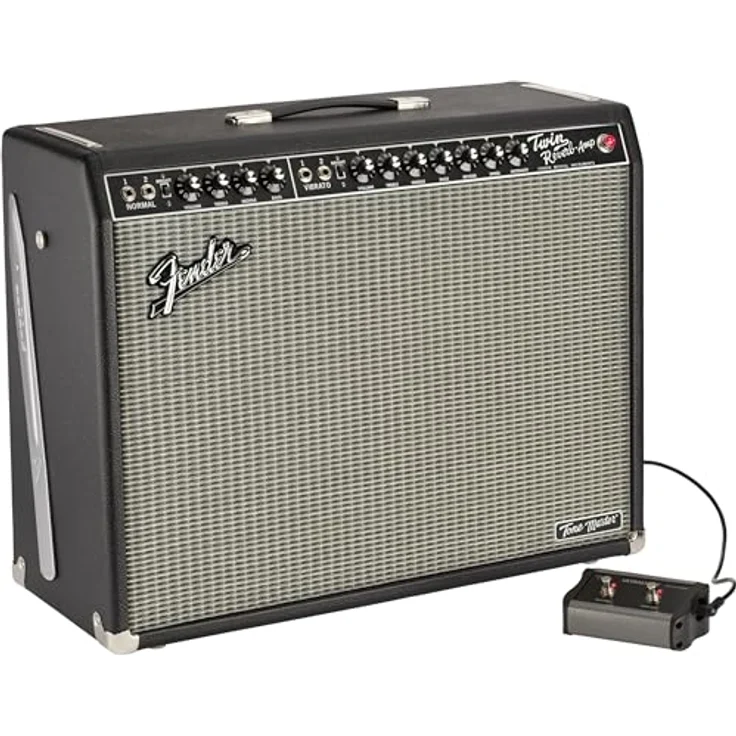 Fender Tone Master Twin Reverb, Digitaler E-Gitarren Combo mit 200 Watt, 2x 12" Jensen N-12K Lautsprechern, inkl. 2-Fach Fußschalter und Dustcover – Bild 5