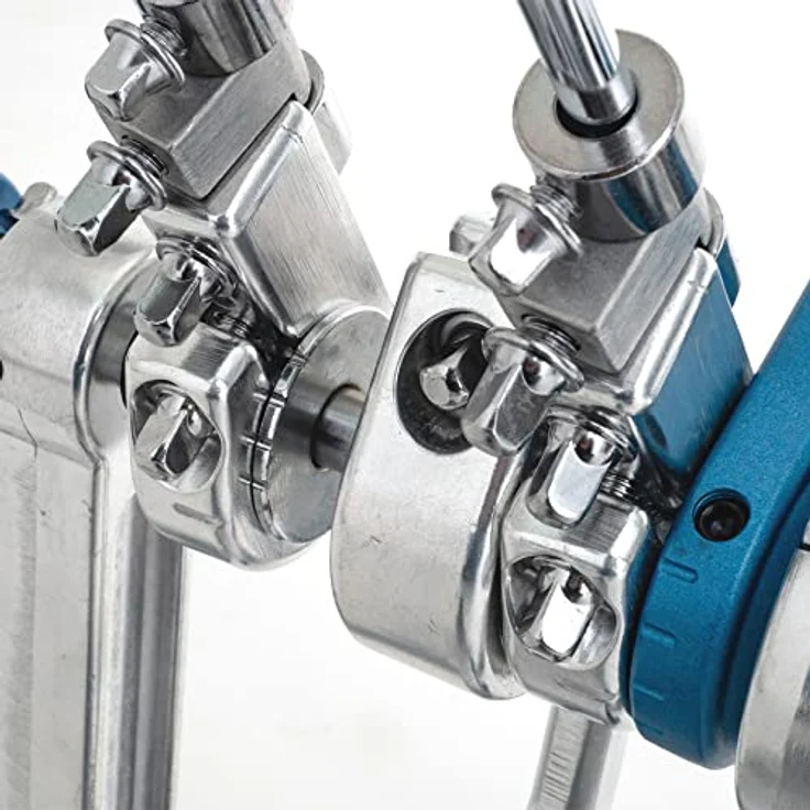 Dixon PP-PCPD1 Precision Coil Pedal, Doppelfußmaschine mit Kettenantrieb, Dual-Beater (Filz und Metall), unabhängig einstellbare Trittplatte und Beaterwinkel, inklusive Transporttasche – Bild 2