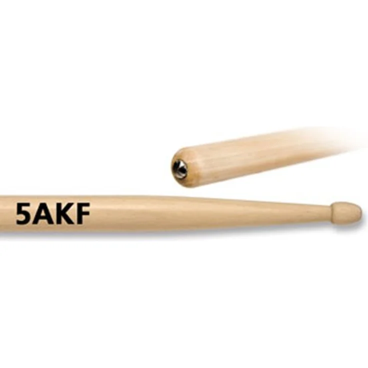 Vic Firth 5A Kinetic Force Hickory, Drumsticks mit langlebigem Holzkopf und trichterförmigem Kopf für schnellen Spielstil – Bild 2