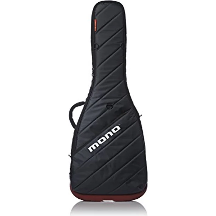 Mono Cases Vertigo Electric Guitar (M80-VEG-GRY), professionelles Gigbag für E-Gitarre, grau, wasserabweisendes Sharkskin Nylon, 20mm Polsterung, Headlock-System, große Zubehörtasche – Bild 2