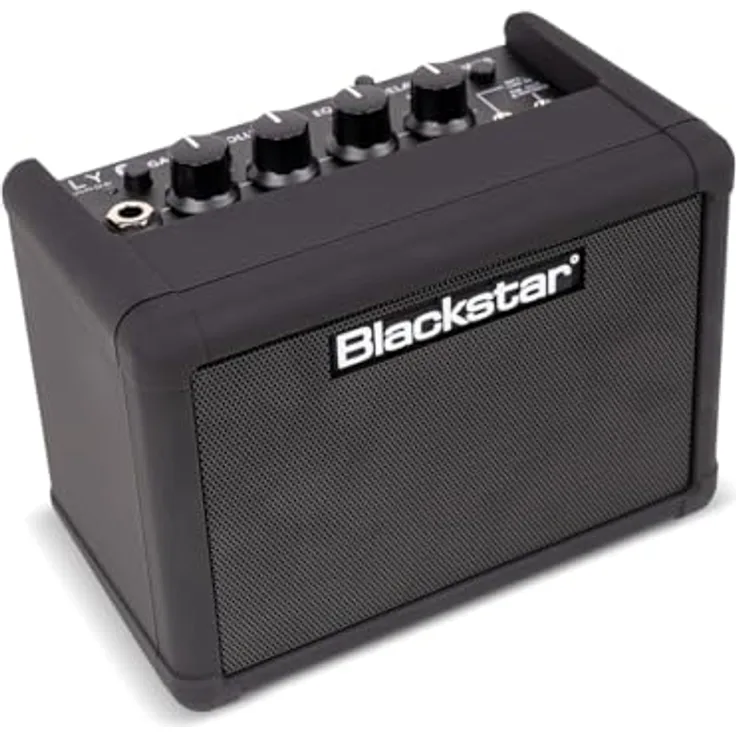 Blackstar Fly 3 Bluetooth Charge, Mini E-Gitarre Verstärker mit 3 Watt, wiederaufladbar über USB-C, bis zu 18 Stunden Laufzeit, 2 Kanäle, patentiertes ISF und digitaler Delay-Effekt