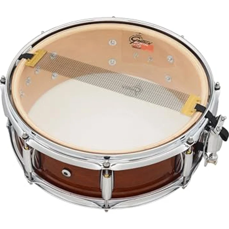 Gretsch Drums 14"x05" Full Range Hybrid SD, Snare Drum mit 16-lagigem Mahagoni-Ahorn Kessel, Gloss Finish und Chrome Hardware – Bild 3