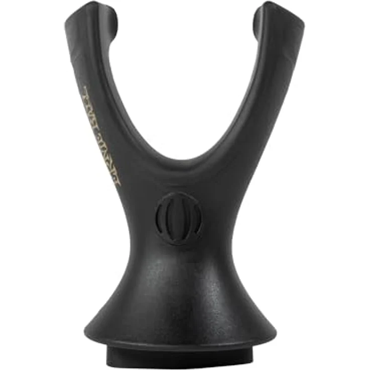 Ernie Ball Wall Hanger Black 9619, Gitarrenständer mit gepolsterter Auflage, schwarz, einfache Wandmontage – Bild 1