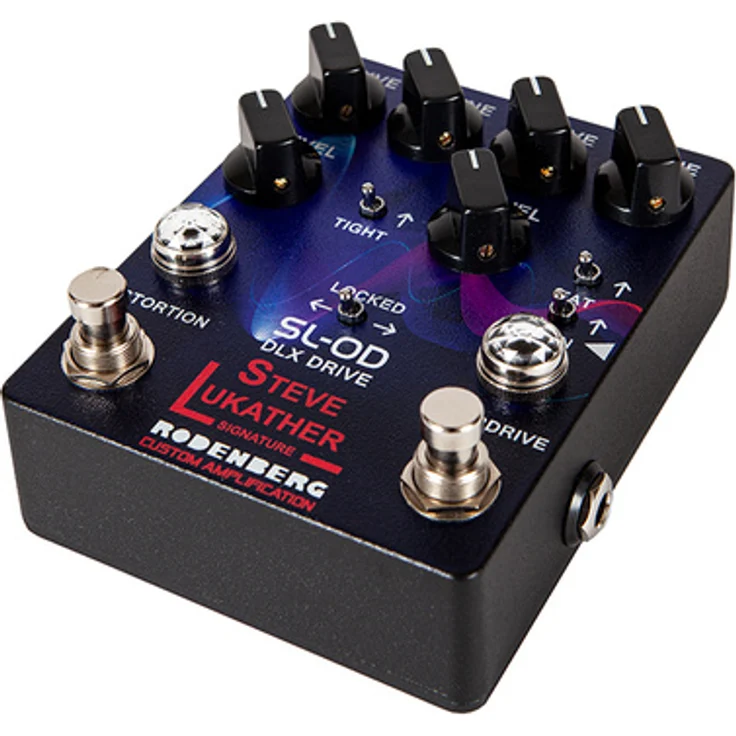 Rodenberg SL-OD DLX Drive OD/Dist, Steve Lukather Signature Overdrive- und Distortion-Pedal mit True Bypass, Handmade in Germany