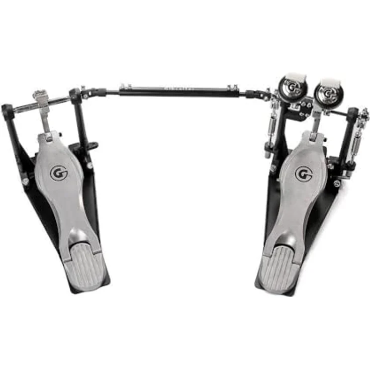 Gibraltar 6711DD-DB Double Pedal, Bass Drum Fußmaschine mit G-Class Trittplatte, Direktantrieb und Dual-Beater – Bild 2