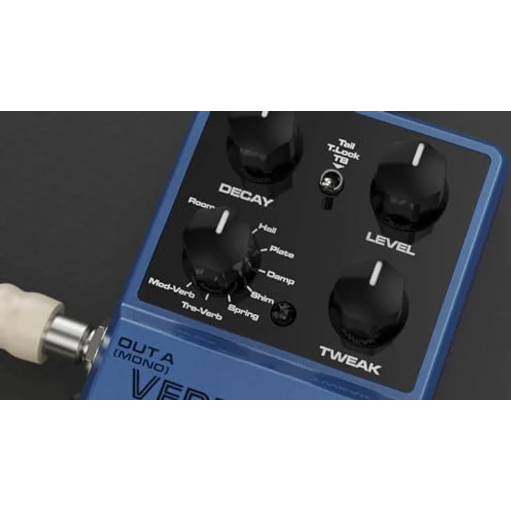 Nux Verb Core Deluxe, Effektpedal mit 8 Reverb-Sounds, Freeze-Funktion und Stereo-Ausgang – Bild 6