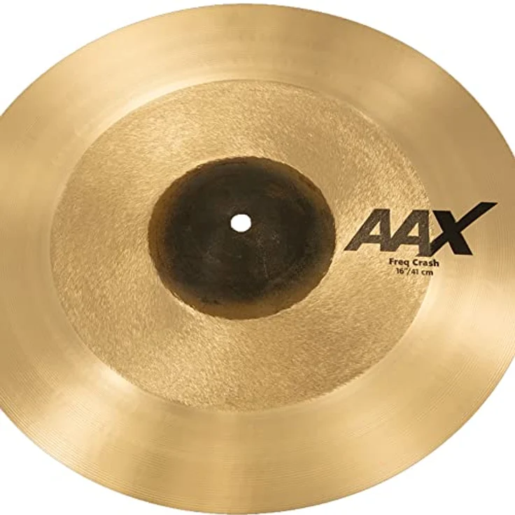 Sabian 16" AAX Freq Crash, Schlagzeugbecken mit intensivem Durchsetzungsvermögen und FREQ-Design – Bild 4
