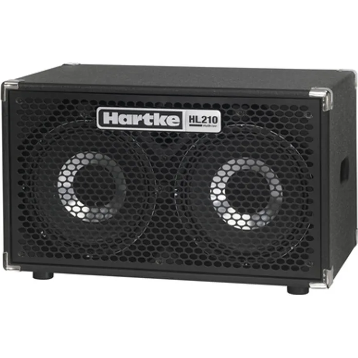 Hartke HyDrive HL 210, E-Bass Lautsprecher Box mit 2 x 10" Treibern, 500 Watt RMS, schwarzes Gehäuse