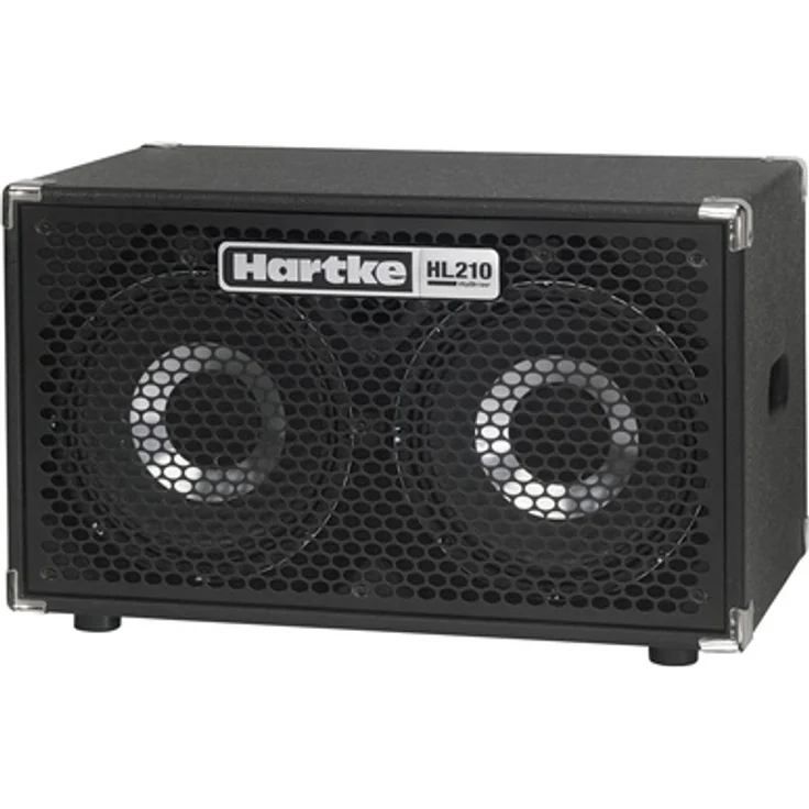 Hartke HyDrive HL 210, E-Bass Lautsprecher Box mit 2 x 10" Treibern, 500 Watt RMS, schwarzes Gehäuse